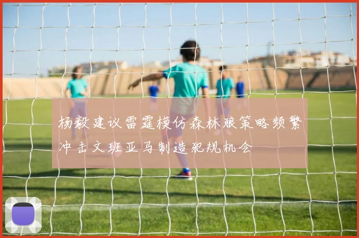 杨毅建议雷霆模仿森林狼策略频繁冲击文班亚马制造犯规机会